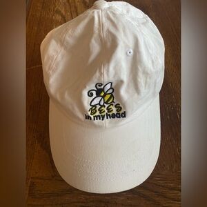 Bees in my head baseball cap